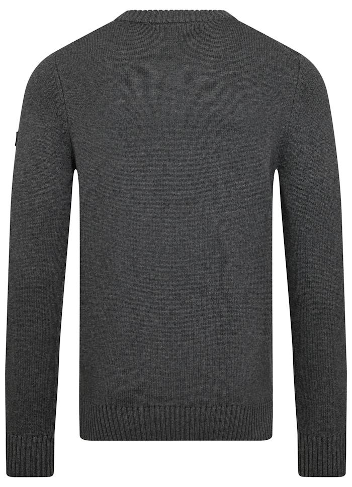 Bruun & Stengade Strik & Sweat 2502-04005-grey_S - Bygholm Menswear